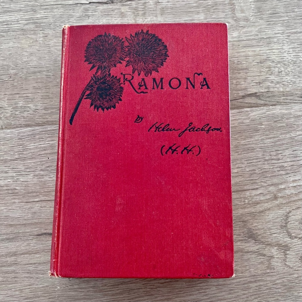 Vintage Book 1920 “Ramona” by Helen Jackson, Hardcover, Little Brown and Company